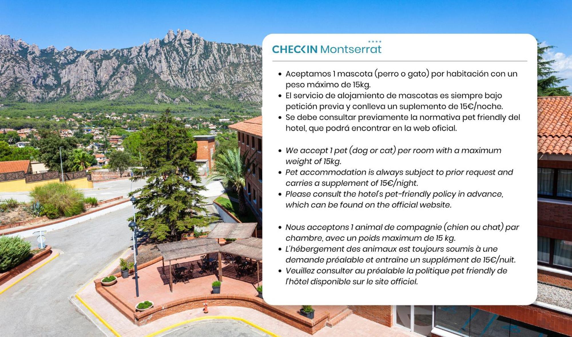 Montserrat Hotel&Training Center Collbató Exteriör bild